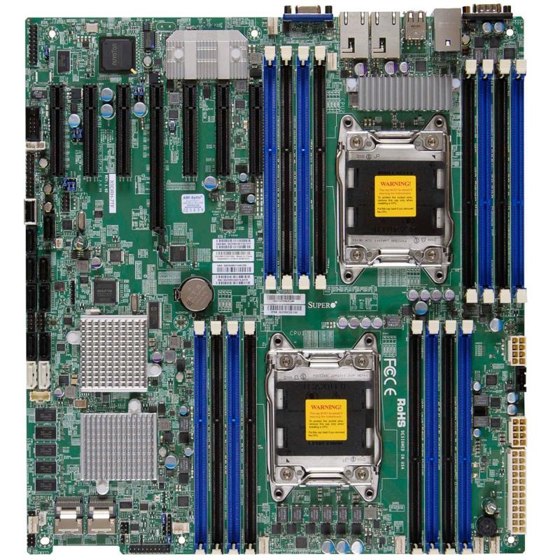 Supermicro SSG-2027R-AR24NV Storage 2U Barebone Dual Intel Xeon E5-2600 v2 processor Up to 1TB DRAM LRDIMM SATA3, SAS3 2 Gigabit Ethernet