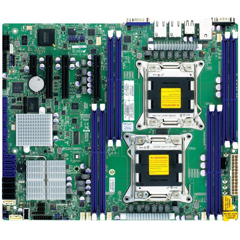 Supermicro SYS-6017R-M7UF DCO 1U Barebone Dual Intel Xeon E5-2600 v2 processors Up to 512GB LRDIMM SATA3, SATA2, SAS2 2 Gigabit Ethernet