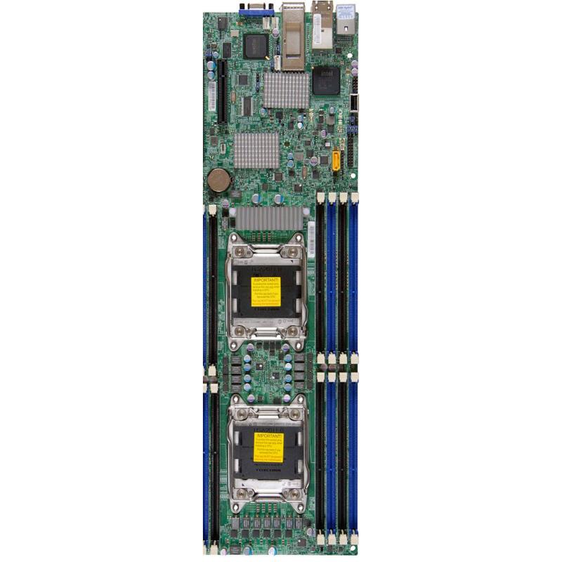 Supermicro SYS-2027PR-DC1R 2UTwinPro 2U Barebone Dual Intel Xeon E5-2600 v2 processors Up to 1TB LRDIMM SATA3, SATA2, SAS3 2 Gigabit Ethernet
