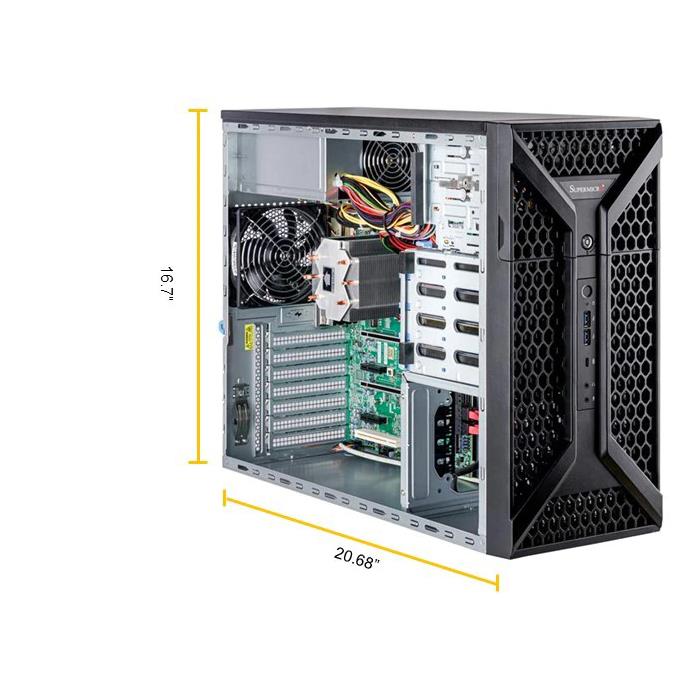 Supermicro SYS-531A-IL UP Workstation Mid-Tower Single 12th Generation Intel Core Processors