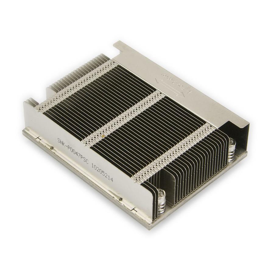 Supermicro SNK-P0047PSC 1U Passive CPU Heatsink for X9 and X10 Gen Servers