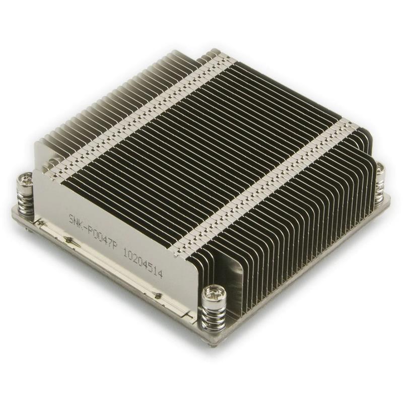 Supermicro SNK-P0047P 1U Passive CPU Heatsink for Supermicro X9 and 10 Gen Servers