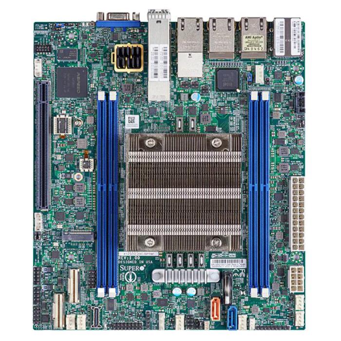 Supermicro SYS-110D-8C-FRDN8TP IoT Server 1U Barebone Embedded Intel Xeon D-2733NT Processor