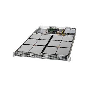 Server Rackmount SuperStorage 1U with Intel Xeon D-1537 1.7GHz-2.3GHz CPU SoC (System-on-Chip)