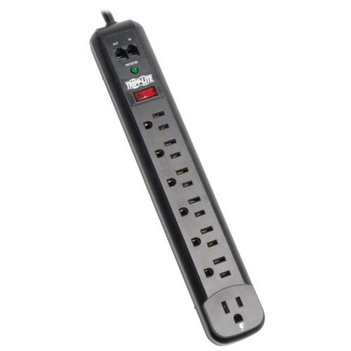 7 Outlet Surge Suppressor Right Angle