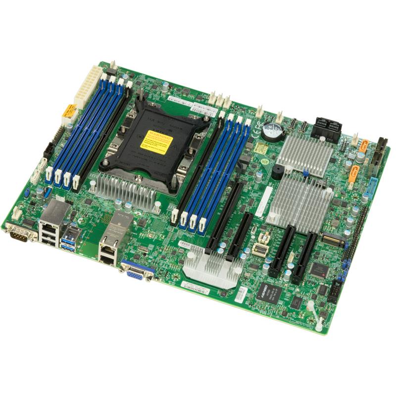 Supermicro X11SPH-NCTF-O Motherboard UP Xeon Intel Xeon Scalable Gen.2 Processors Socket P, up to 2TB DDR4 SDRAM, Chipset C622, Broadcom 3008 12Gb/s SAS