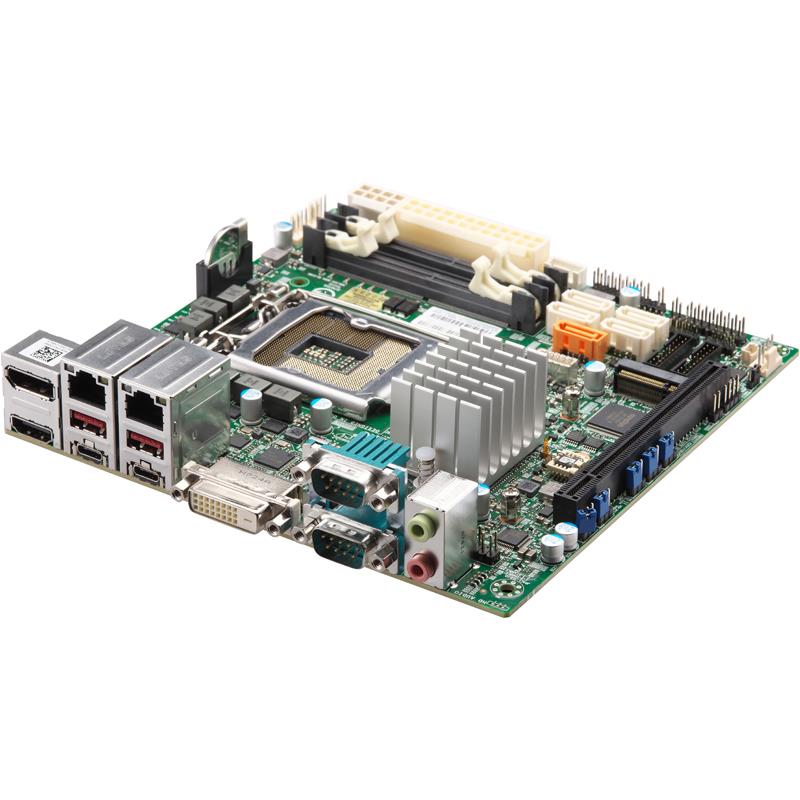 Supermicro X11SCV-Q Motherboard Mini-ITX Single Socket H4 (LGA 1151) for Intel 8th Generation Intel Core Processors - supports up to 32GB Unbuffered non-ECC DDR4-2666Mhz SODIMM in 2 memory slots