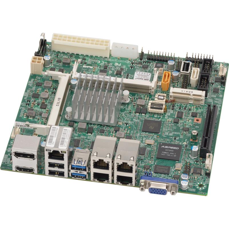 Supermicro X11SBA-LN4F Motherboard Mini-ITX Intel Pentium N3700 SoC (System on Chip) Socket FCBGA 1170    