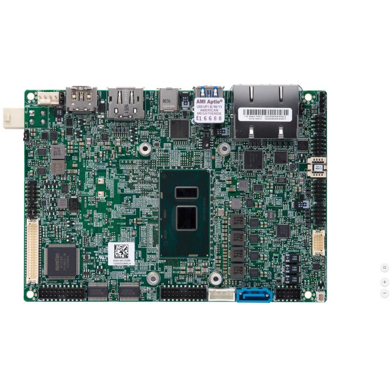 Supermicro X11SSN-H Motherboard 3.5in SBC with 7th Gen Intel Core i7-7600U, up to 32GB Unbuf non-ECC SO-DIMM DDR4 2133MHz in 2 DIMM slots