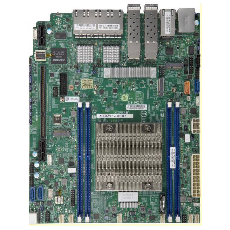 Supermicro SYS-1019D-4C-RAN13TP+ Compact Embedded Intel Processor Barebone