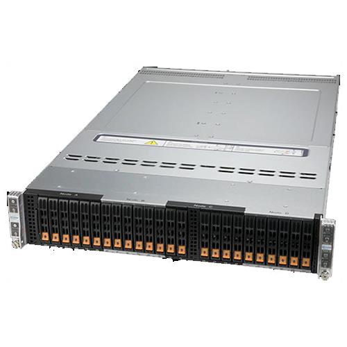 Supermicro SYS-220BT-HNC9R BigTwin 2U Barebone Dual Intel Xeon Scalable Processor Up to 6TB DRAM NVMe, SAS, SATA3 Network via AIOM
