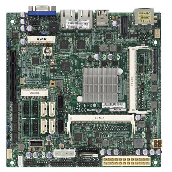 Supermicro SYS-E200-8B Mini-ITX Barebone Intel Celeron J1900 Processor Up to 8GB SATA3 Dual intel I210-AT Gigabit Ethernet LAN ports