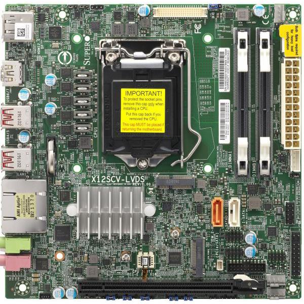 Supermicro SYS-E300-12C Compact 1U Box Barebone Single Intel Xeon W 1200 Processor Up to 64GB DIMM SATA3 Single LAN with Intel Ethernet Controller I210 AT