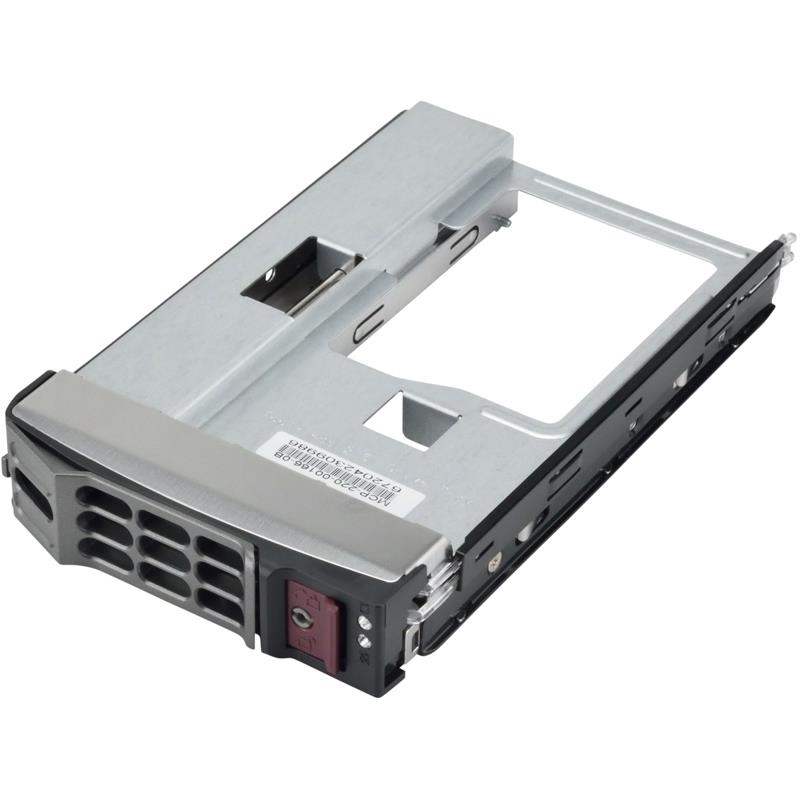 Supermicro MCP-220-00166-0B Drive Tray 3.5in to 2.5in Hot-Swap Tool-Less RoHS/Reach Black Gen 5.5