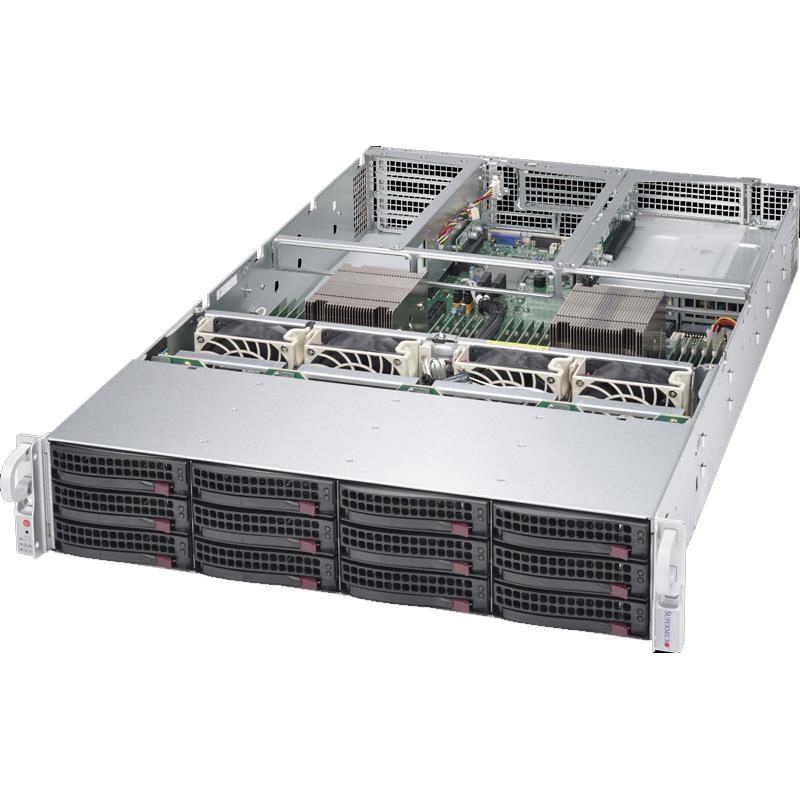 Server Rackmount 2U for Dual Intel Xeon processor E5-2600 v4/v3 family