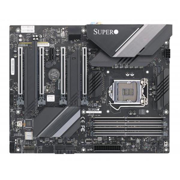 Supermicro C9Z490-PG Motherboard ATX Single Socket LGA-1200 (Socket H5) Intel Core i9/i7/i5/i3 10th Generation