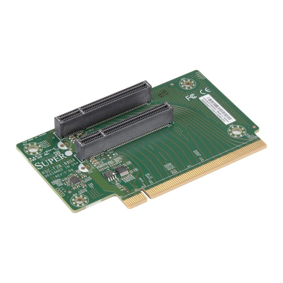 Supermicro RSC-F2B-88G4 2U Riser Card 2x PCI Express x8 for FatTwin Server