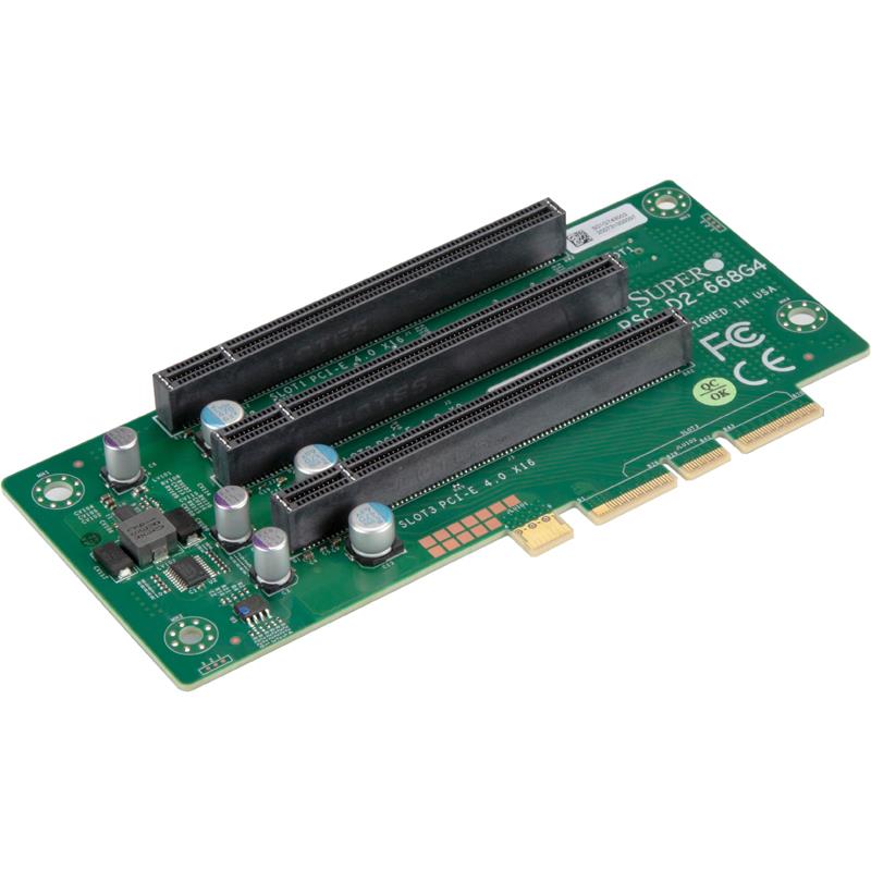 Supermicro RSC-D2-668G4 2U Riser Card 3 x PCI Express Supports GPU and PHI