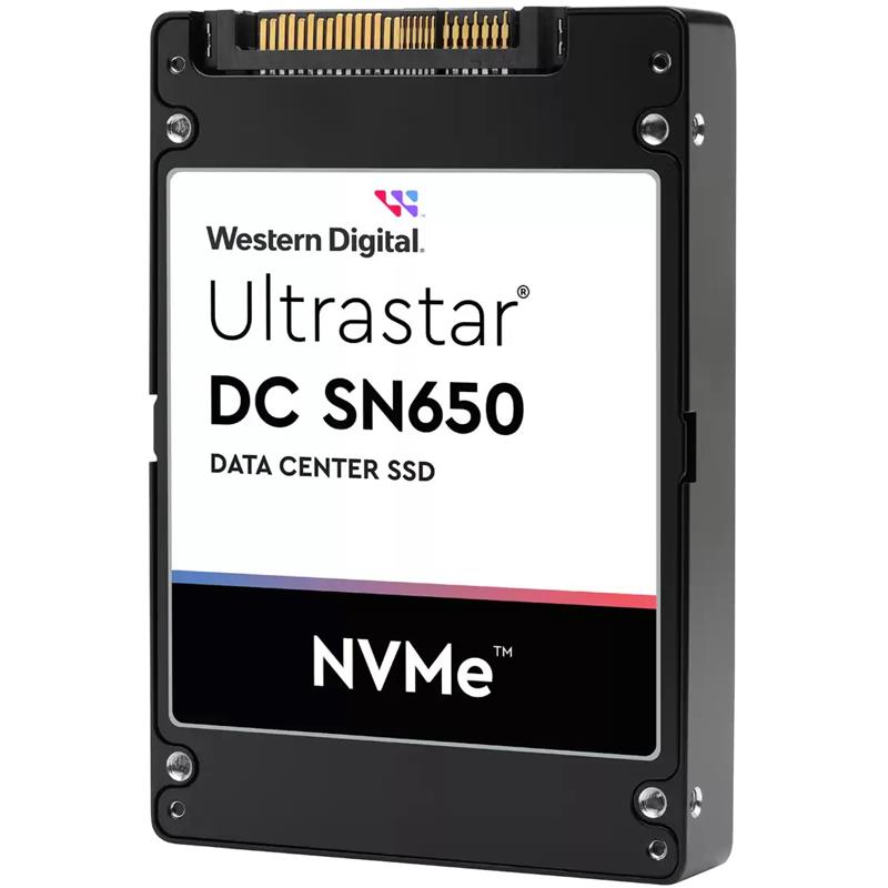 WD/HGST WUS5EA176ESP5E3 Hard Drive 7.68TB SSD NVMe PCIe Gen4 U.3 15mm ISE - Ultrastar DC SN650 Series
