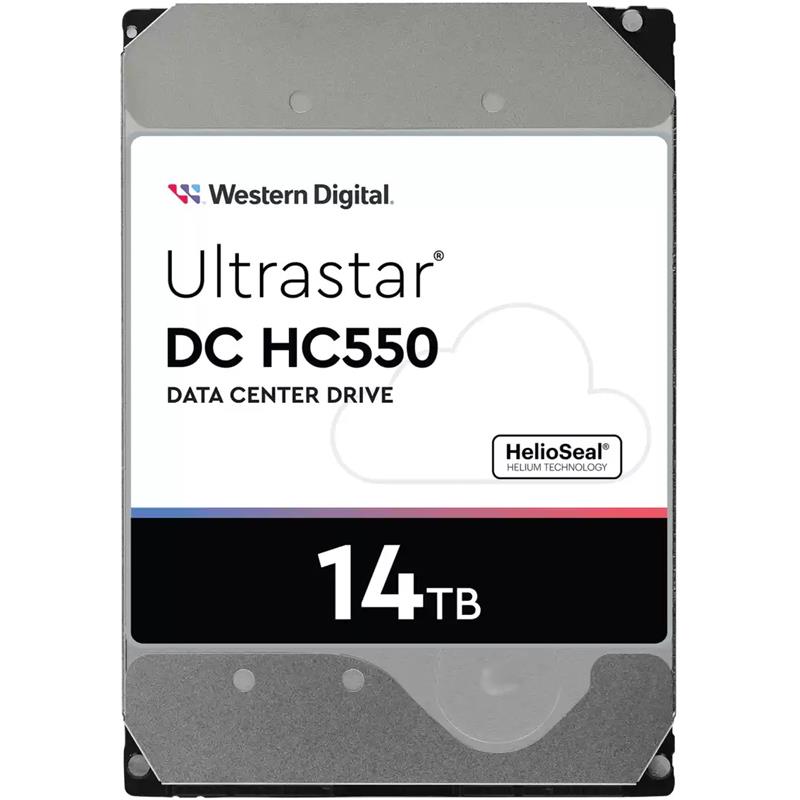 Western Digital WUH721814AL5204 Hard Drive 14TB SAS 12Gb/s 3.5in 7200 RPM 512MB SE - Ultrastar DC HC550