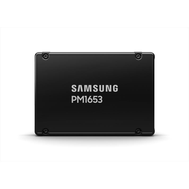 Samsung MZILG3T8HCLS-00A07 Hard Drive 3.84TB SSD SAS 24Gb/s 2.5in x 15mm Standard - PM1653 Series