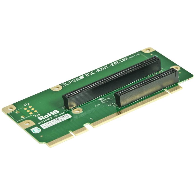 Supermicro RSC-R2UT-E8E16R 2U RHS Riser Card -Gen2/Gen3/GPU Support