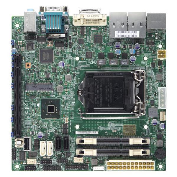 Supermicro X10SLV Motherboard mini-ITX S-1150 f/ Core i7/i5/i3