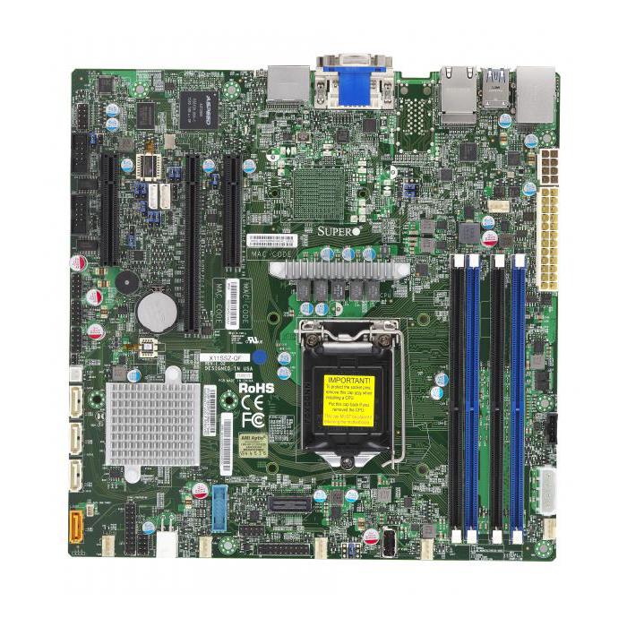Supermicro X11SSZ-QF Motherboard for 6th Gen Core i7/i5/i3