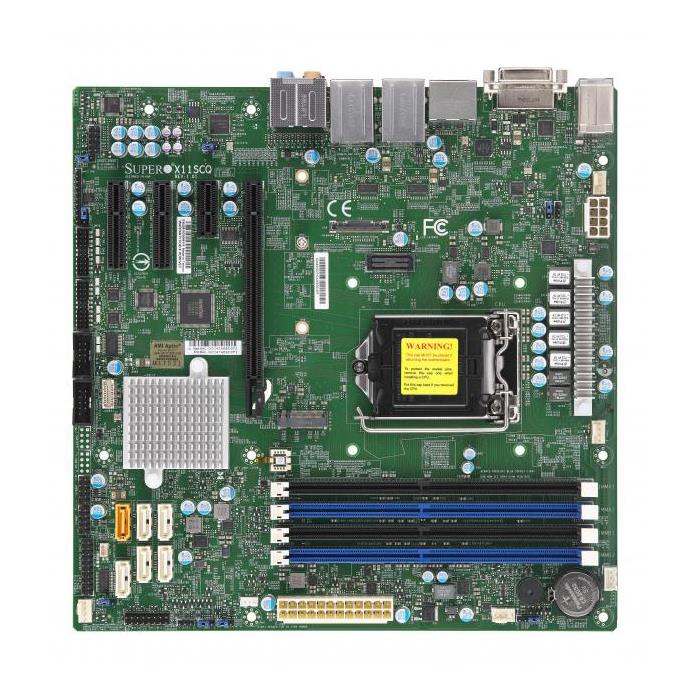 Supermicro X11SCQ Motherboard uATX Single Socket H4 (LGA 1151)