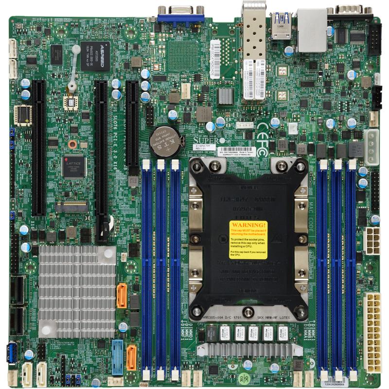 Supermicro X11SPM-TPF-O Motherboard microATX Intel Xeon Processor Scalable Gen.2 Family Intel C622 chipset Single Socket P