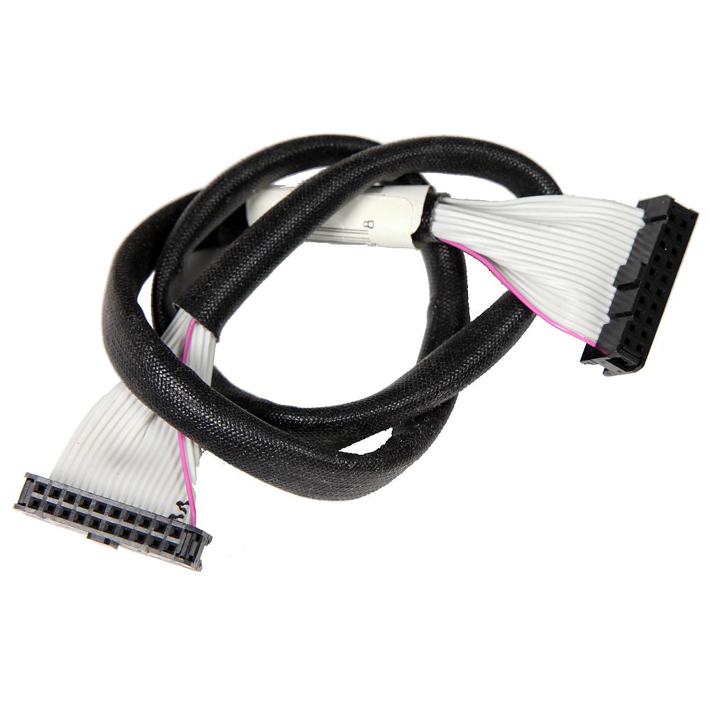 Supermicro CBL-0191L Internal Front Control Cable Connector: 20-pin to 20-pin, 50cm