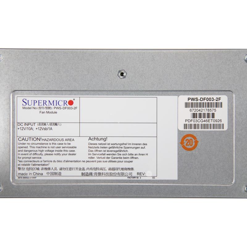Supermicro PWS-DF003-2F 80x80mm Counter Rotating Fan