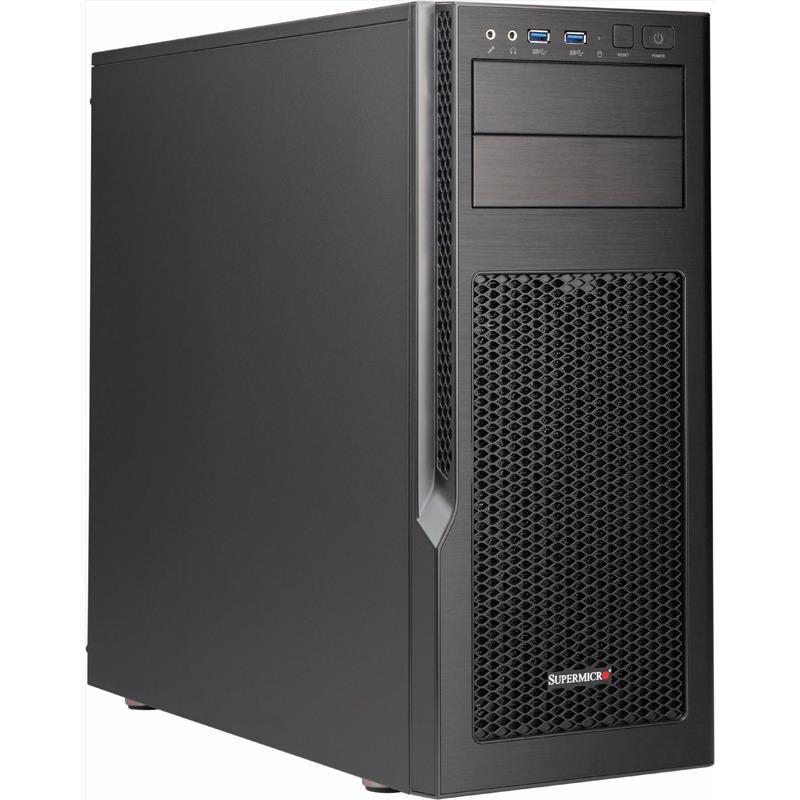 Supermicro CSE-GS5A-754K Mid-Tower Chassis for Intel/AMD Single CPU
