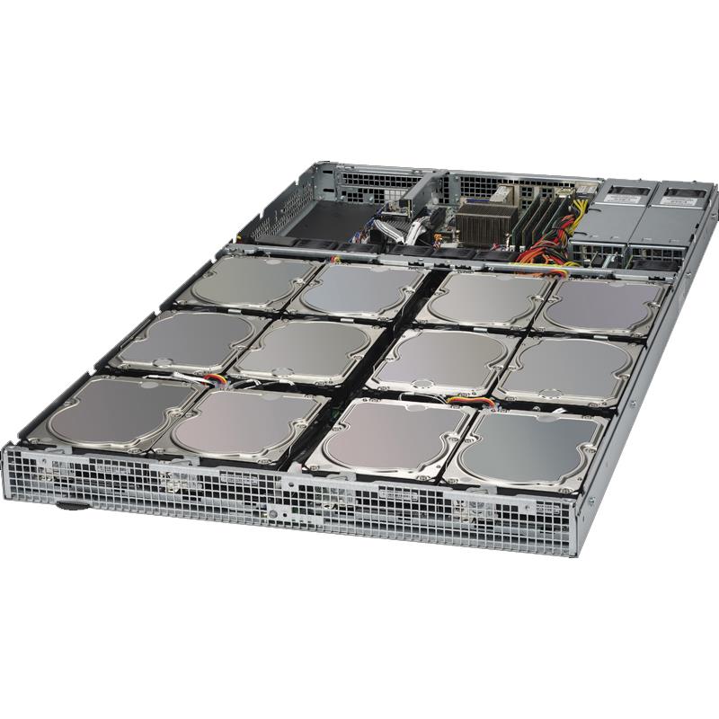Supermicro SSG-5018D8-AR12L 1U Storage Barebone Embedded Intel Xeon D-1537 Processor