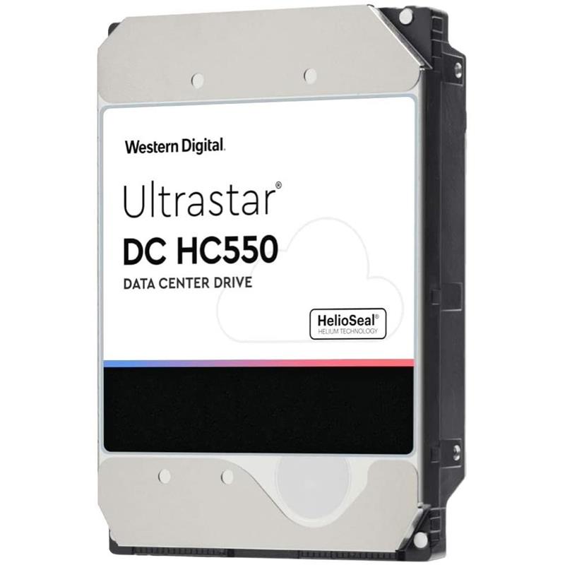 Western Digital WUH721816ALE6L4 Hard Drive 16TB SATA Ultrastar DC HC550 3.5in, SE, 512 Emulation - Ultrastar DC HC550 Series
