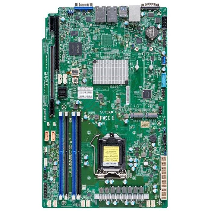Supermicro X12STW-F Motherboard Proprietary WIO Single Socket LGA-1200 (Socket H5) for 10th Gen Intel Pentium and Intel Xeon E-2300 Processors
