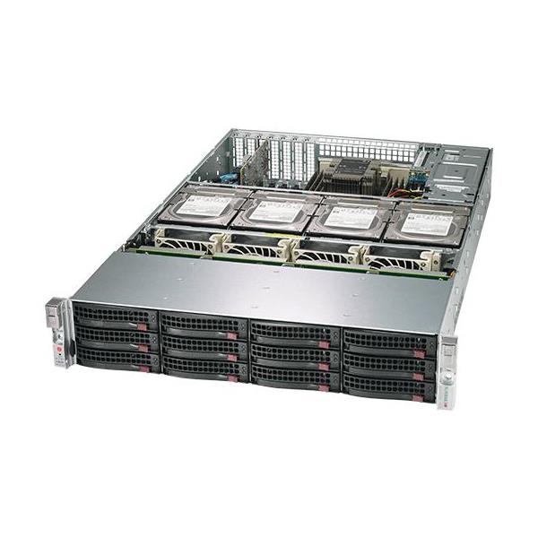 Supermicro SSG-620P-ACR16L Storage DP 2U Barebone Dual 3rd Gen Intel Xeon Scalable processors Up to 4TB RDIMM/LRDIMM/Intel DCPMM SATA3, SAS3, NVMe hybrid, M.2 Dual 10GbE, IPMI LAN port