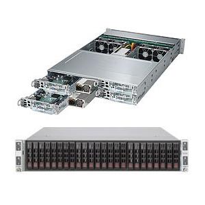 Supermicro SYS-2027PR-HC1FR 2UTwinPro2 2U Barebone 4-Node Dual Intel Xeon E5-2600 v2 Processors Up to 1TB LRDIMM SAS3 2 Gigabit Ethernet