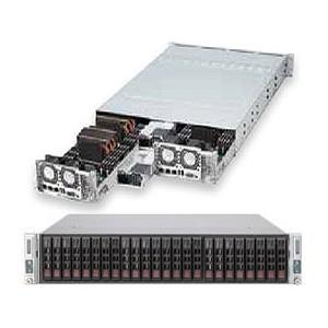 Supermicro SYS-2027TR-D70RF+ 2UTwin+ 2U Barebone Dual Intel Xeon E5-2600 v2 processors Up to 1TB LRDIMM SATA3, SATA2, SAS3 2 Gigabit Ethernet