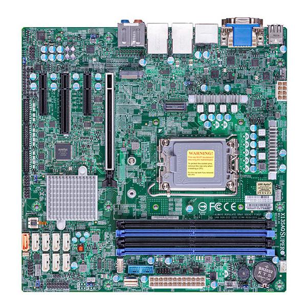 Supermicro X13SAQ Motherboard Micro-ATX 12th Gen Intel Core i9/i7/i5/i3/Pentium/Celeron Processors