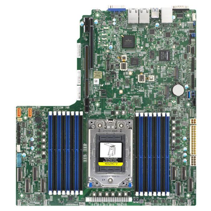 Supermicro H12SSW-INR Motherboard Proprietary AMD EPYC 7003/7002 Series Processors