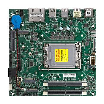 Supermicro X13SAV-PS Motherboard Mini-ITX Intel Core i7/Core i5/Core i3 12th Generation/Celeron Processor