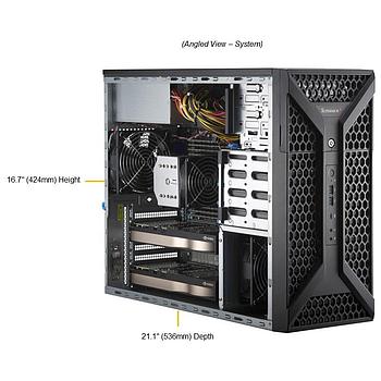Supermicro SYS-531A-I UP Workstation Mid-Tower Single Intel Xeon W-2400 Processors