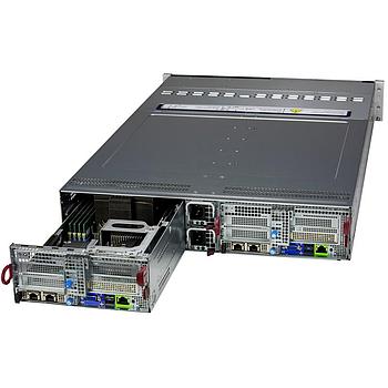Supermicro SYS-621BT-DNTR BigTwin 2U Barebone Two Hot-pluggable Nodes Dual Intel Xeon Scalable Processors 5th/4th Generation and Intel Xeon CPU Max Series
