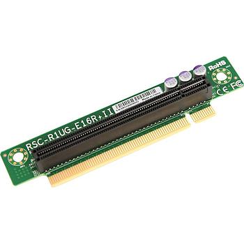 Supermicro RSC-R1UG-E16R+II 1U GPU Right-Side Passive Riser Card - 1x PCI-E x16 Signal and 1x PCI-E x16 Output