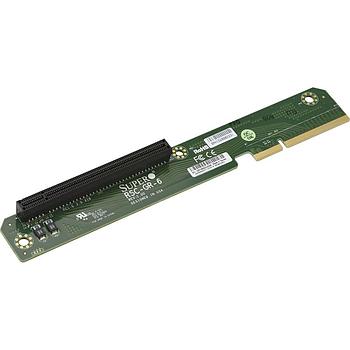Supermicro RSC-GR-6 1U GPU Right-Side Passive Riser Card - 1x PCI-E x16 Signal and 1x PCI-E x16 Output