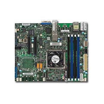 Supermicro X10SDV-4C+-TP4F Motherboard Mini-ITX SoC Intel Xeon D-1518 2.2GHz 4-Core, Single Socket FCBGA 1667    