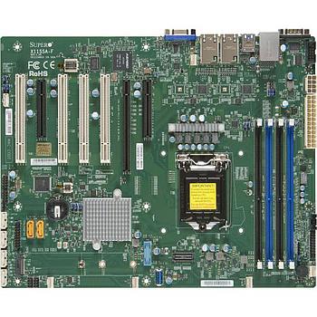 Supermicro X11SSA-F Motherboard ATX Single Socket LGA-1151 (Socket H4) Intel Xeon E3-1200 v6/v5 - Intel Celeron/Pentium and Intel Core i3 Series 7th/6th Generation