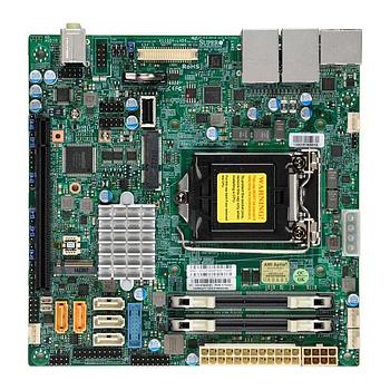 Supermicro X11SSV-LVDS Motherboard mini-ITX Socket H4 (LGA 1151) for Intel 6th Gen Core i7/i5/i3 series, Intel Celeron, Intel Pentium processors  