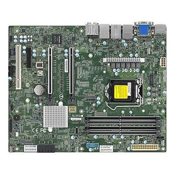 Supermicro X12SCA-F Motherboard ATX Single Socket LGA-1200 Intel Xeon W-1200/Pentium/Celeron Processors and Intel Core i9/i7/i5/i3 Processor 10th Generation
